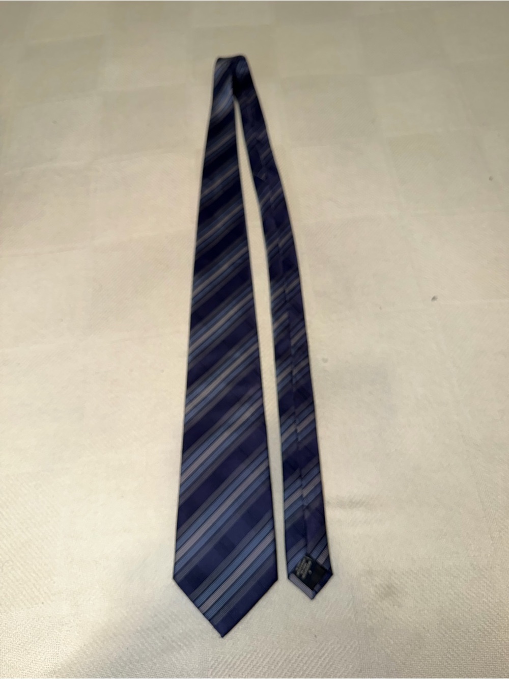 Van Heusen Striped Blue Men's Necktie